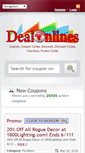 Mobile Screenshot of dealonlines.com