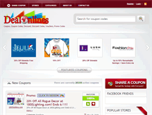Tablet Screenshot of dealonlines.com